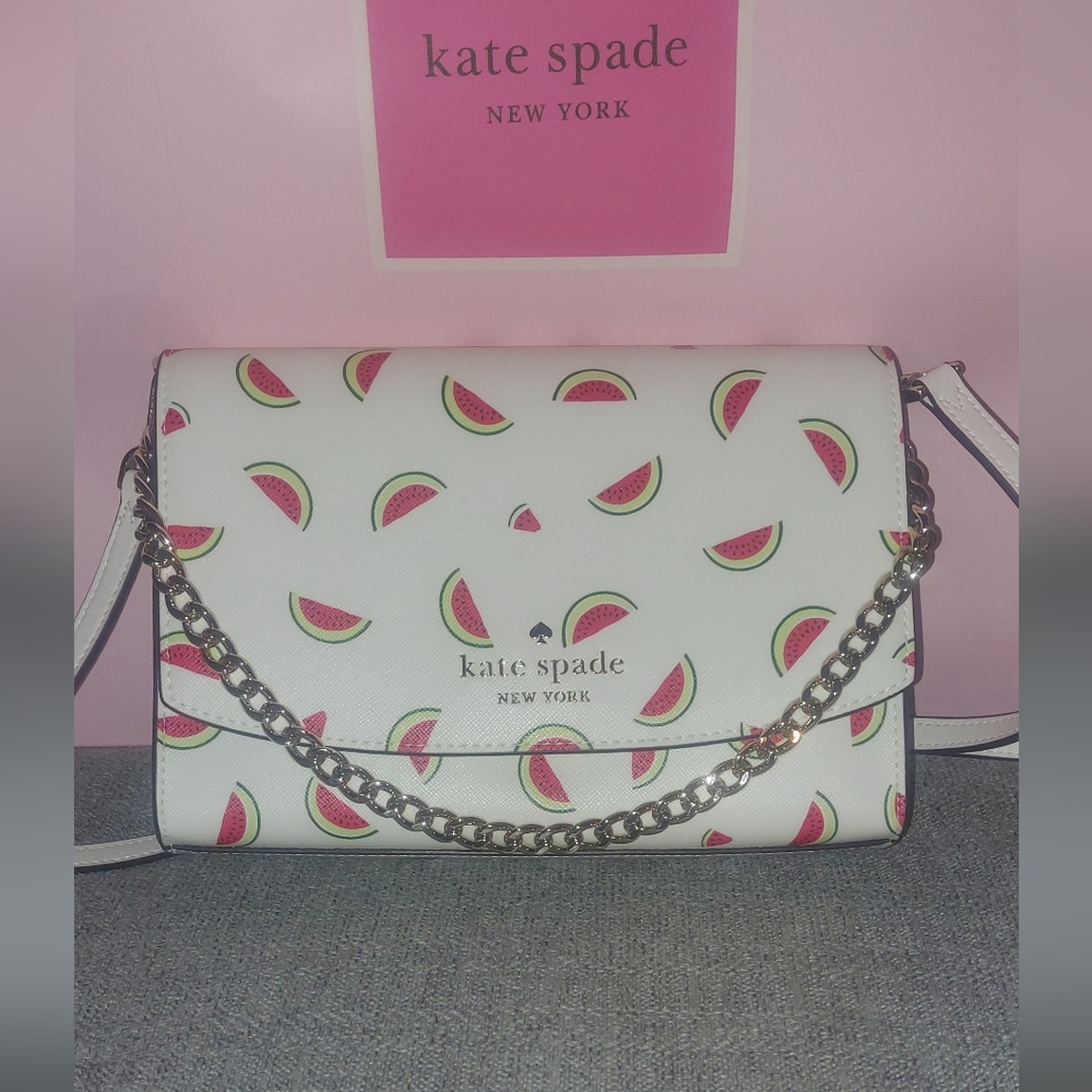Kate Spade Carson Convertible Watermelon Party Crossbody 🍉